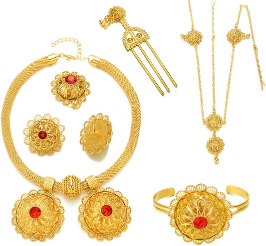 24K Gold Plated Selam Set