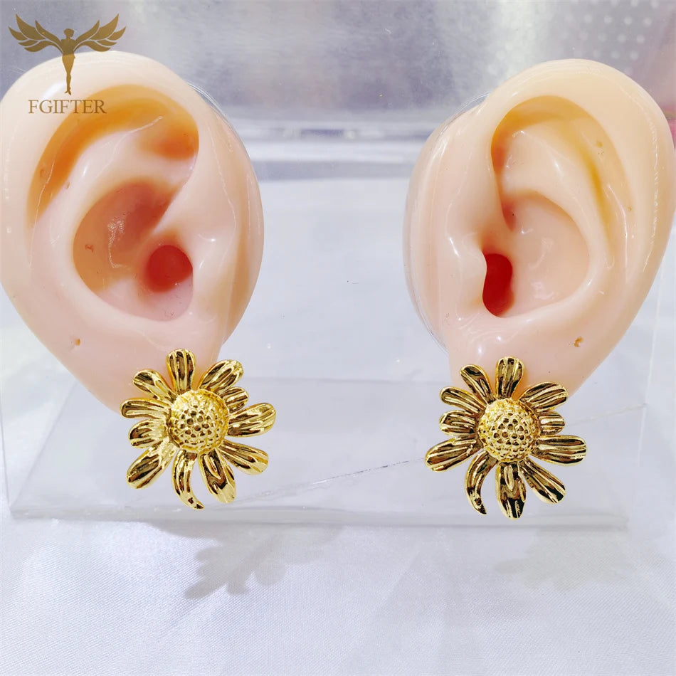 Ethiopian Flower Enrings