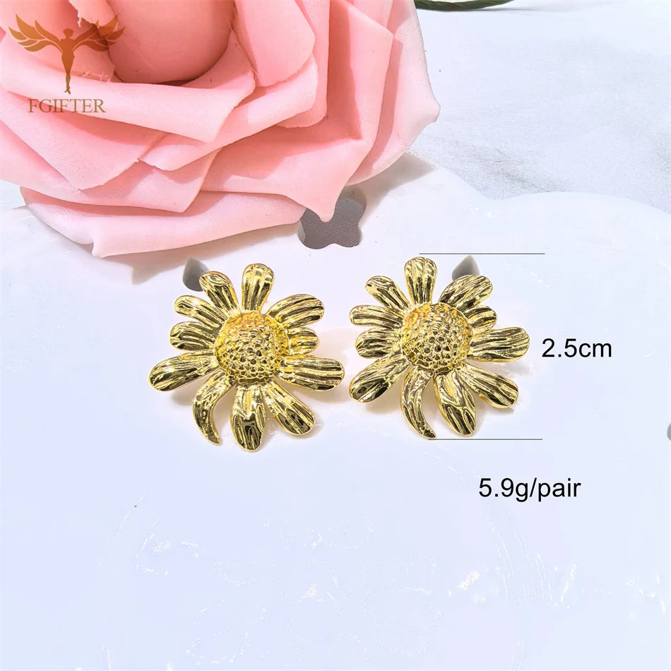 Ethiopian Flower Enrings