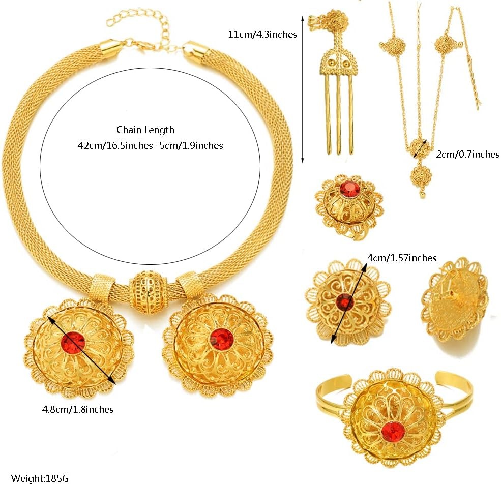 24K Gold Plated Selam Set