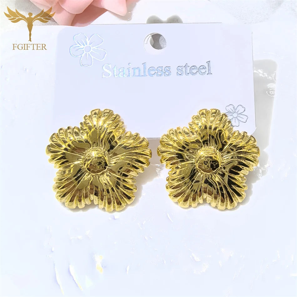 Ethiopian Flower Enrings